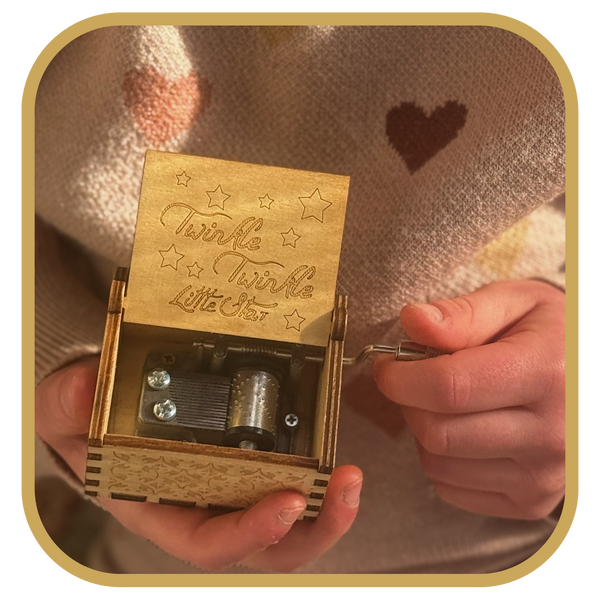 Lullaby of the Stars – Wooden Music Box Gift | Hold The Magic