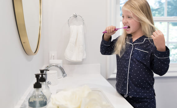 When can my child brush and floss alone?