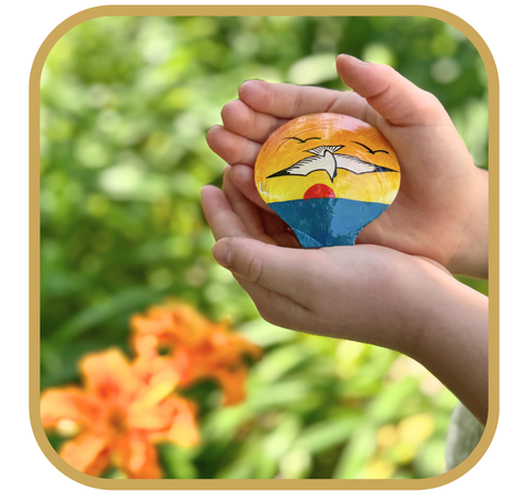 Painted Seashell
