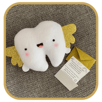 Tooth Plushie Pillow