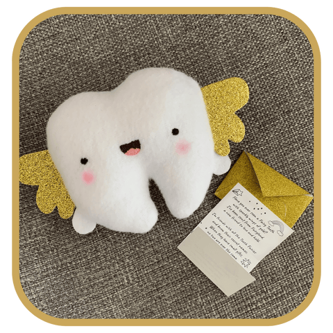 Tooth Plushie Pillow
